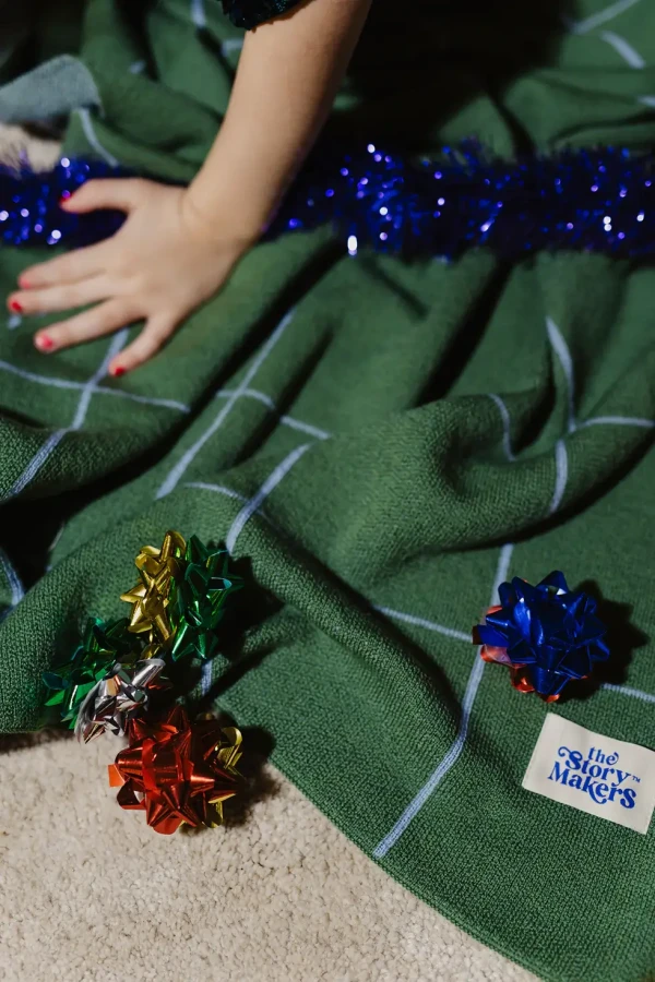 Koc merino - oliwkowy / The Story Makers