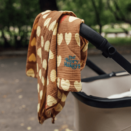 Otulacz muślinowy - Heart&Sun / The Story Makers