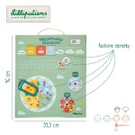 Miękka tablica aktywizująca "Mój pierwszy kalendarz" 3+ / Lilliputiens