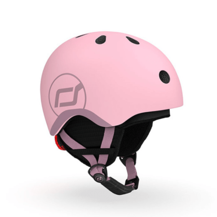 Kask narciarski zimowy XXS-S dzieci 1+ Rose / Scootandride