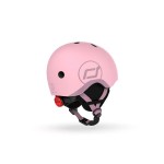 Kask narciarski zimowy XXS-S dzieci 1+ Rose / Scootandride