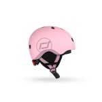 Kask narciarski zimowy XXS-S dzieci 1+ Rose / Scootandride