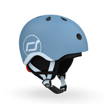 Kask narciarski zimowy XXS-S dzieci 1+ Steel / Scootandride