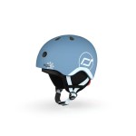 Kask narciarski zimowy XXS-S dzieci 1+ Steel / Scootandride