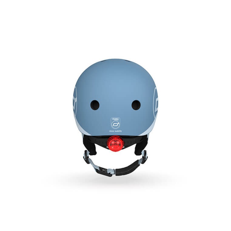 Kask narciarski zimowy XXS-S dzieci 1+ Steel / Scootandride