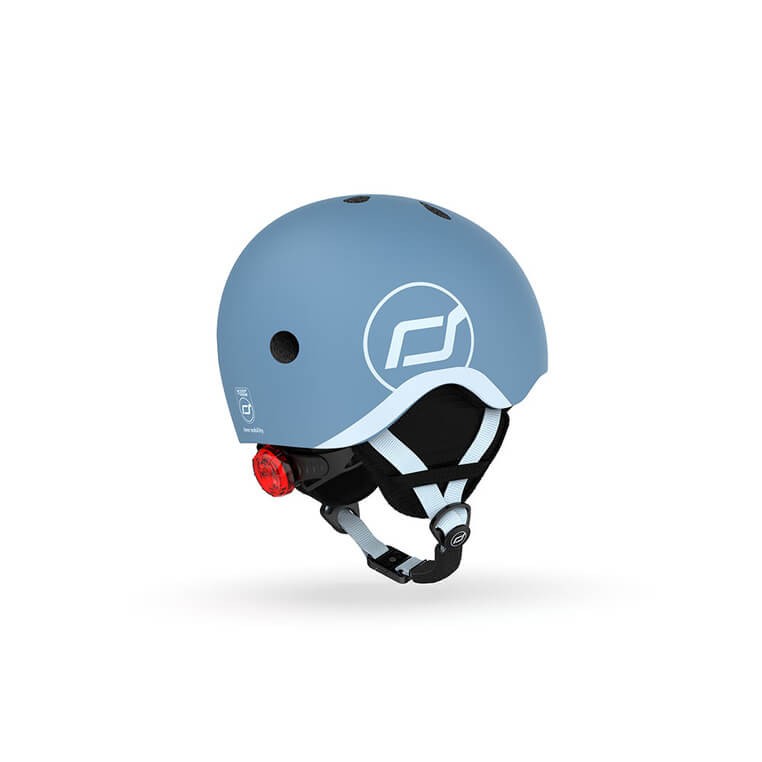 Kask narciarski zimowy XXS-S dzieci 1+ Steel / Scootandride