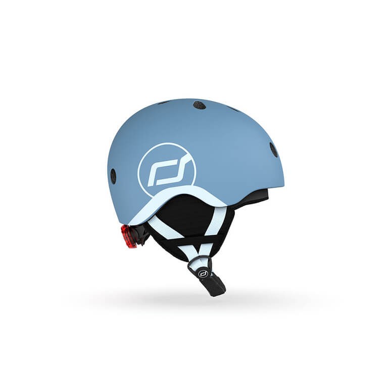 Kask narciarski zimowy XXS-S dzieci 1+ Steel / Scootandride