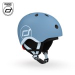 Kask narciarski zimowy XXS-S dzieci 1+ Steel / Scootandride