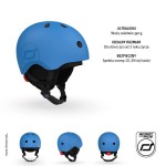 Kask narciarski zimowy S-M dzieci 3+ Ocean / Scootandride