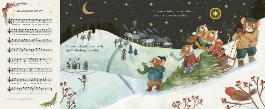 Piękne Święta. Melodie i piosenki. Muzykalne Myszy / Wilga