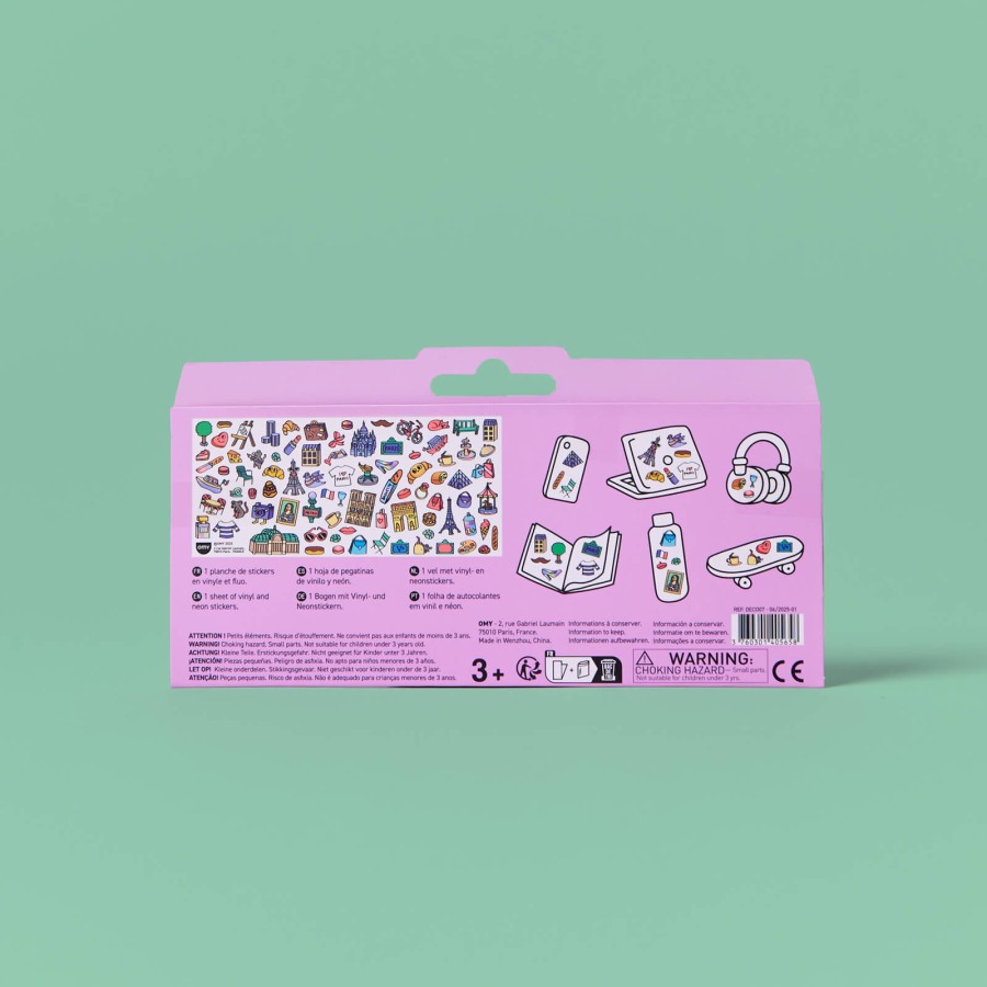 Odlotowe winylowe naklejki - BOUTIQUE TARG / OMY