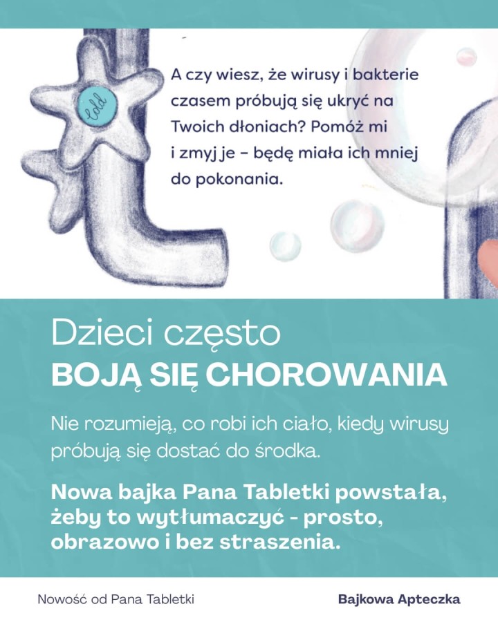 Bajka na Odporność. Historia małej Odporności i tego co ją wzmacnia / Pan Tabletka