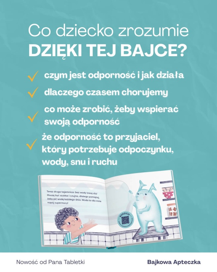 Bajka na Odporność. Historia małej Odporności i tego co ją wzmacnia / Pan Tabletka