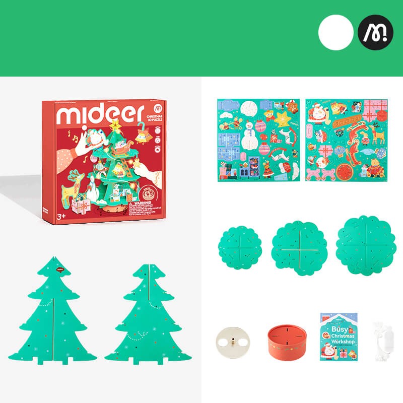 Puzzle obrotowe z pozytywką 3D / Mideer