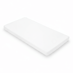 Prześcieradło do łóżeczka, dostawki 90 x 50 - białe / piapimo