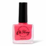 Lakier do paznokci Soczysty Róż, 12 ml, bio brokat, roślinna formuła / Oh Flossy