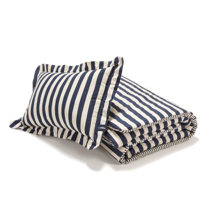 Komplet pościeli bawełnianej HYGGE - STRIPES NAVY / La Millou
