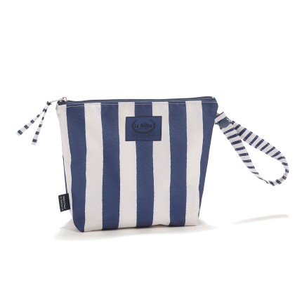 Wodoodporna kosmetyczka HYGGE - STRIPES NAVY / La Millou