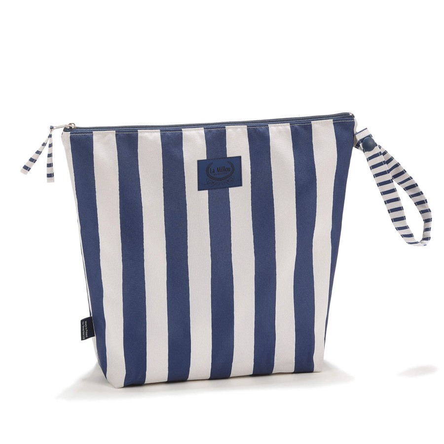 Wodoodporna kosmetyczka - STRIPES NAVY / La Millou