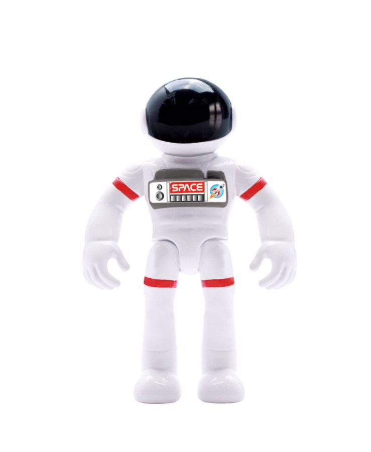 Badawczy pojazd kosmiczny z astronautą / Buki