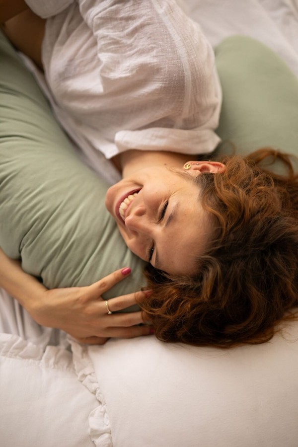 Poduszka ciążowa - szałwia / Puuki