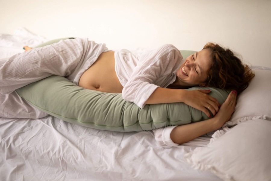 Poduszka ciążowa - szałwia / Puuki