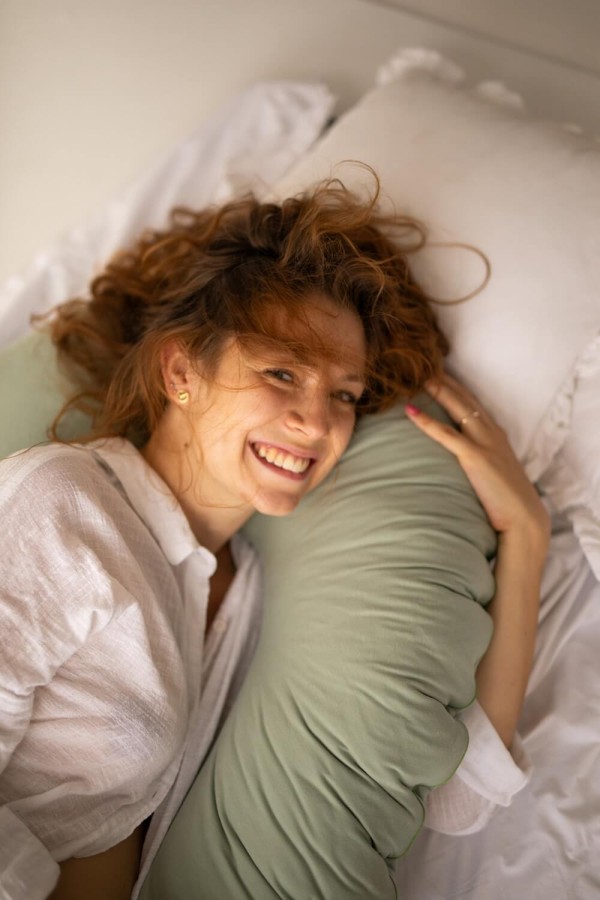 Poduszka ciążowa - szałwia / Puuki