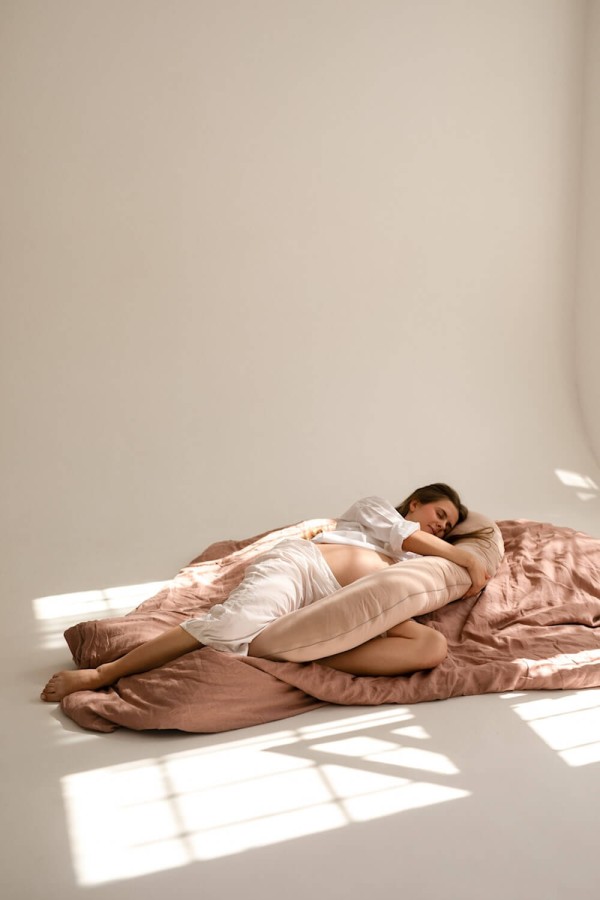 Poduszka ciążowa - nugat / Puuki