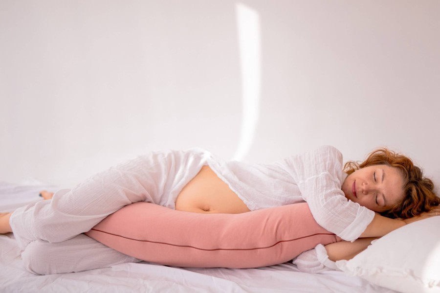 Poduszka ciążowa - herbaciana róża / Puuki