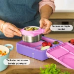 OMIEBOX lunch box z termosem, Unicorn Pink / OMIE