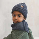 Czapka zimowa merino WINTER GRAPHITE / Patulove