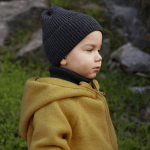 Czapka zimowa merino WINTER GRAPHITE / Patulove