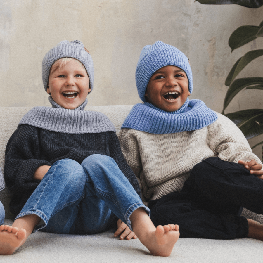 Czapka zimowa merino WINTER GREY / Patulove