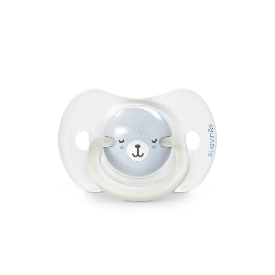 Smoczek fizjologiczny SX Pro świecący Wild & Free - niebieski, 2szt. / Suavinex