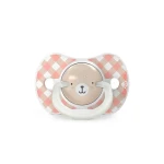 Smoczek fizjologiczny SX Pro świecący Wild & Free - różowy, 2szt. / Suavinex