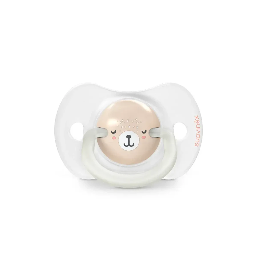 Smoczek fizjologiczny SX Pro świecący Wild & Free - różowy, 2szt. / Suavinex