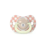 Smoczek fizjologiczny SX Pro świecący Wild & Free - różowy, 2szt. / Suavinex