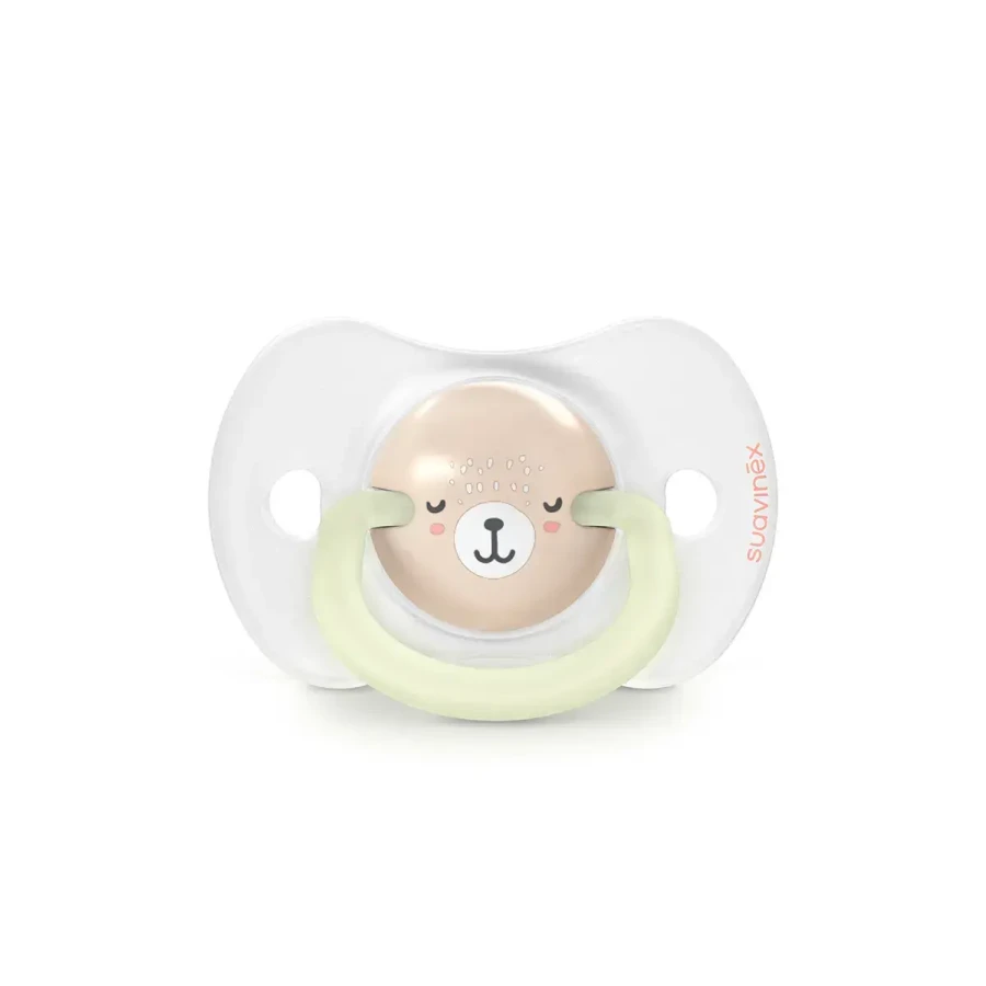 Smoczek fizjologiczny SX Pro świecący Wild & Free - różowy, 2szt. / Suavinex