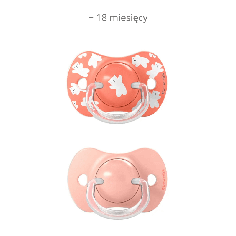 Smoczek fizjologiczny SX Pro Wild & Free - różowy, 2szt. / Suavinex