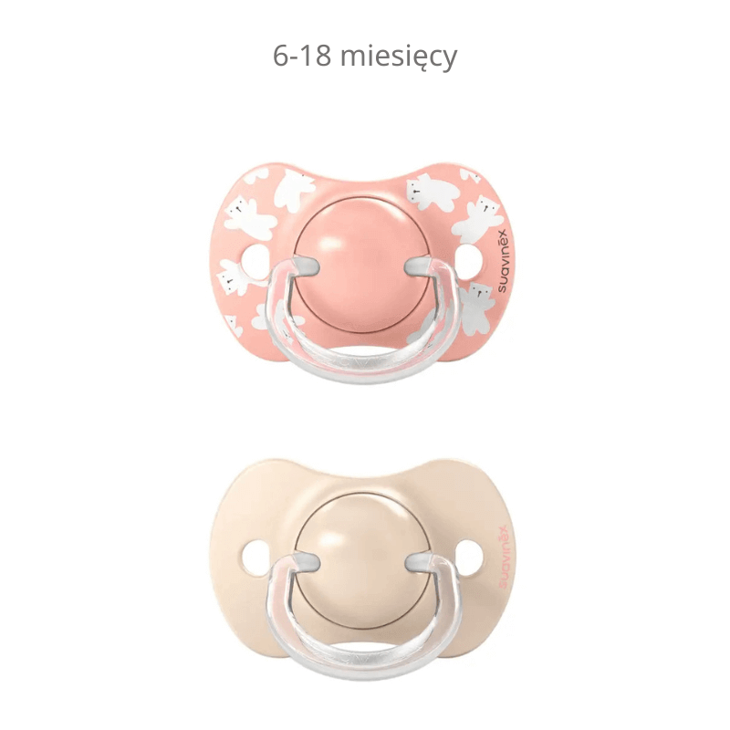 Smoczek fizjologiczny SX Pro Wild & Free - różowy, 2szt. / Suavinex