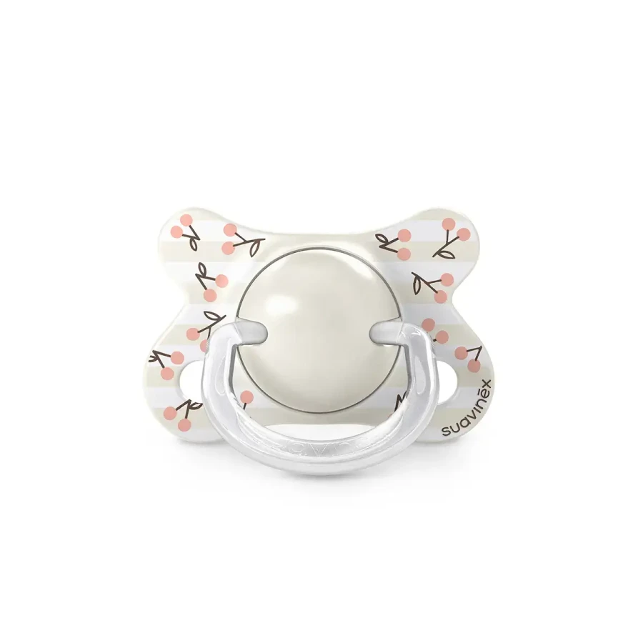 Smoczek fizjologiczny SX Pro MINI Birdies 0-2m - różowy, 2szt. / Suavinex