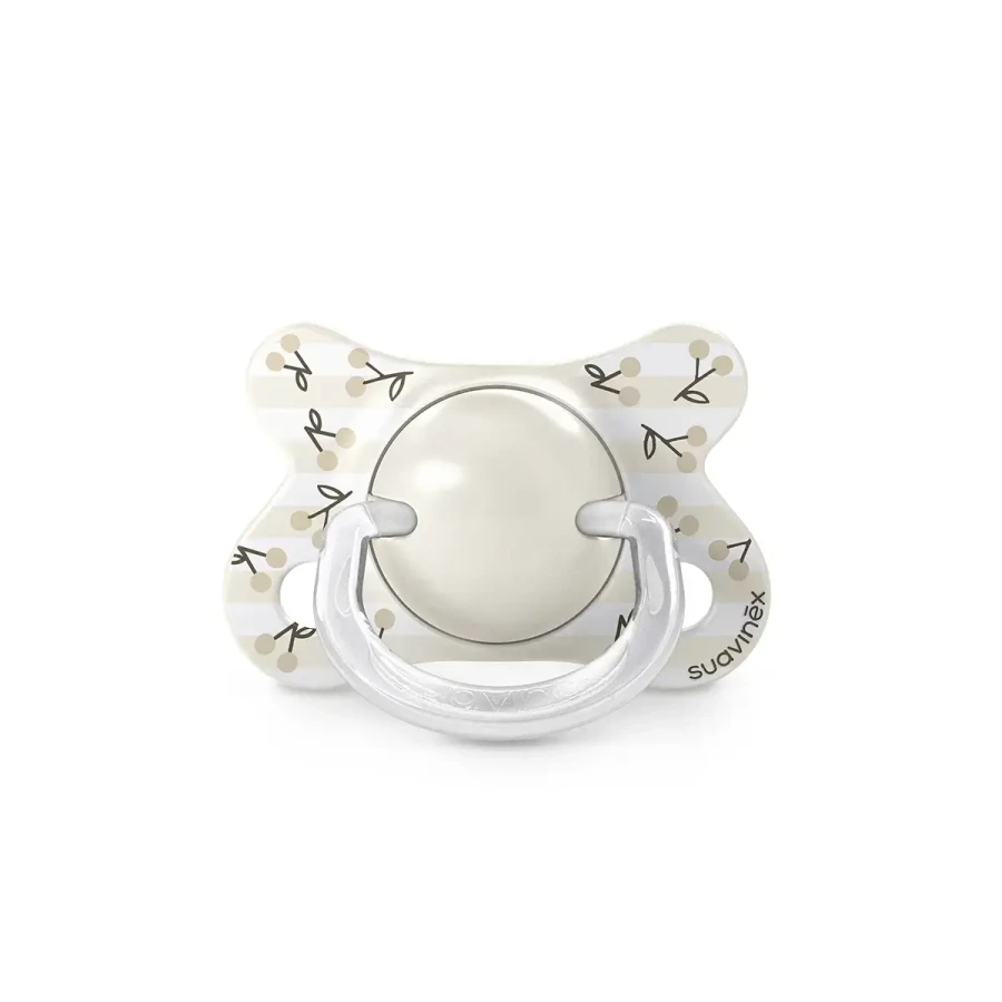 Smoczek fizjologiczny SX Pro MINI Birdies 0-2m - waniliowy, 2szt. / Suavinex