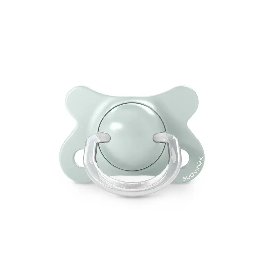 Smoczek fizjologiczny SX Pro MINI Birdies 0-2m - miętowy, 2szt. / Suavinex