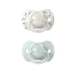 Smoczek fizjologiczny SX Pro Birdies 0-6m - miętowy, 2szt. / Suavinex