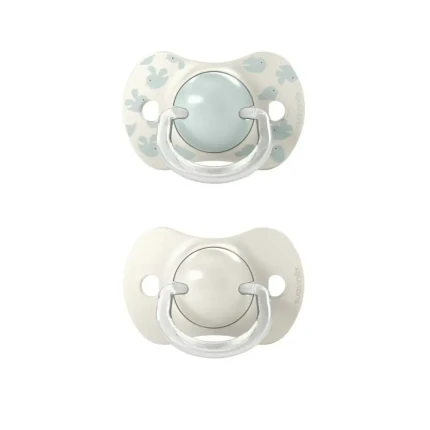 Smoczek fizjologiczny SX Pro Birdies 6-18m - miętowy, 2szt. / Suavinex