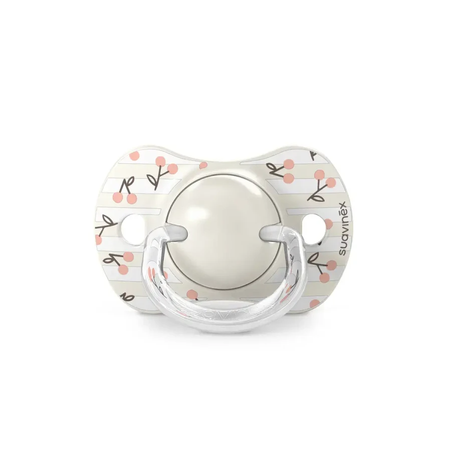 Smoczek fizjologiczny SX Pro Birdies 0-6m - różowy, 2szt. / Suavinex