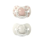 Smoczek fizjologiczny SX Pro Birdies 6-18m - różowy, 2szt. / Suavinex