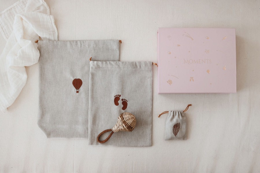 Różowe pudełko wspomnień - memory box / Kidspace