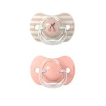 Smoczek fizjologiczny SX Pro Birdies +18m - różowy, 2szt. / Suavinex