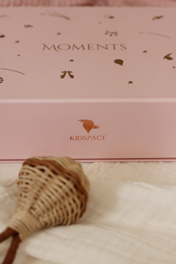 Różowe pudełko wspomnień - memory box / Kidspace